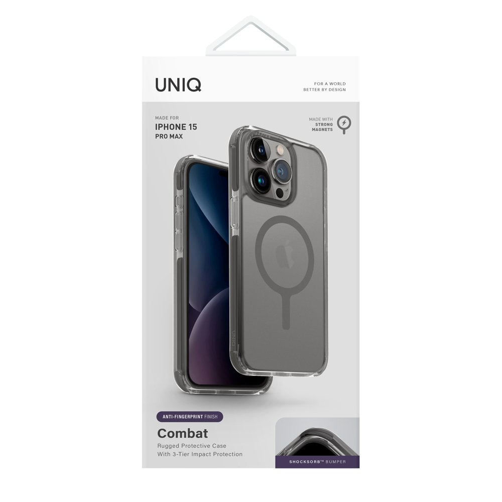 Uniq iPhone 15 Pro Combat Magsafe Kapak - 8 Uniq iPhone 15 Pro Combat Magsafe Kapak - 8